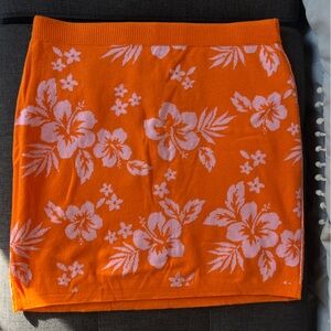 Reversible mini skirt. Perfect for use as a cover up!